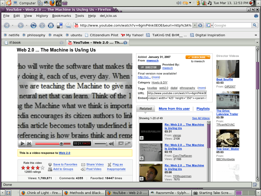 teaching the machine