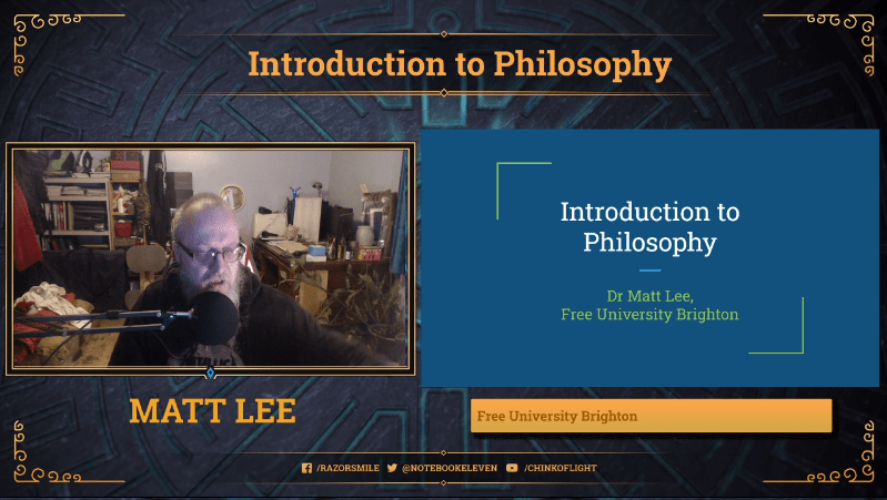 New FUB course – Introduction to&nbsp;Philosophy