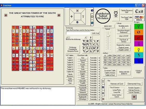 A symbolic representation of the Universe